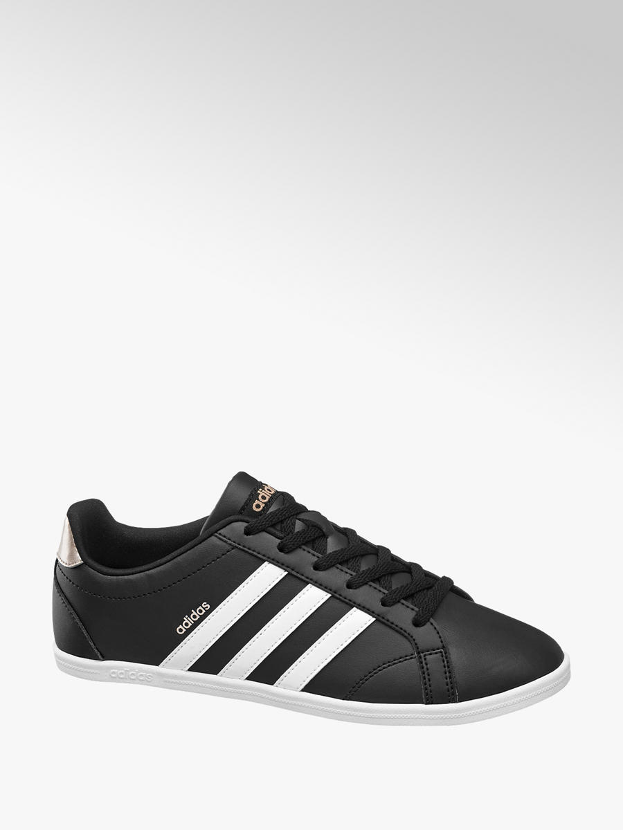 Damen Sneakers CONEO QT von adidas in schwarz-weiß ... Damen Sneakers CONEO QT von adidas in schwarz-weiß ...